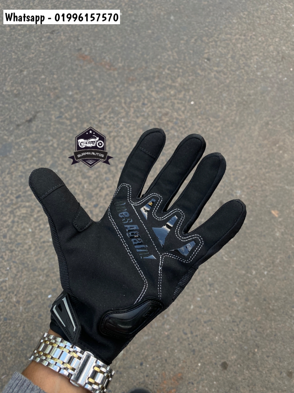 ONES AGAIN Full Finger Motorcycle Riding Gloves - Image 2