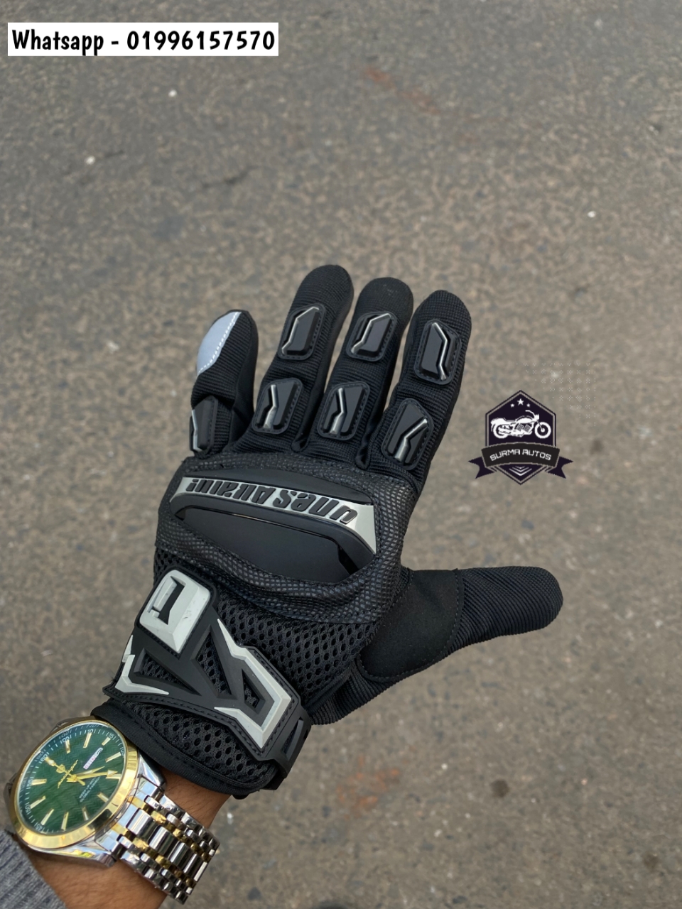 ONES AGAIN Full Finger Motorcycle Riding Gloves