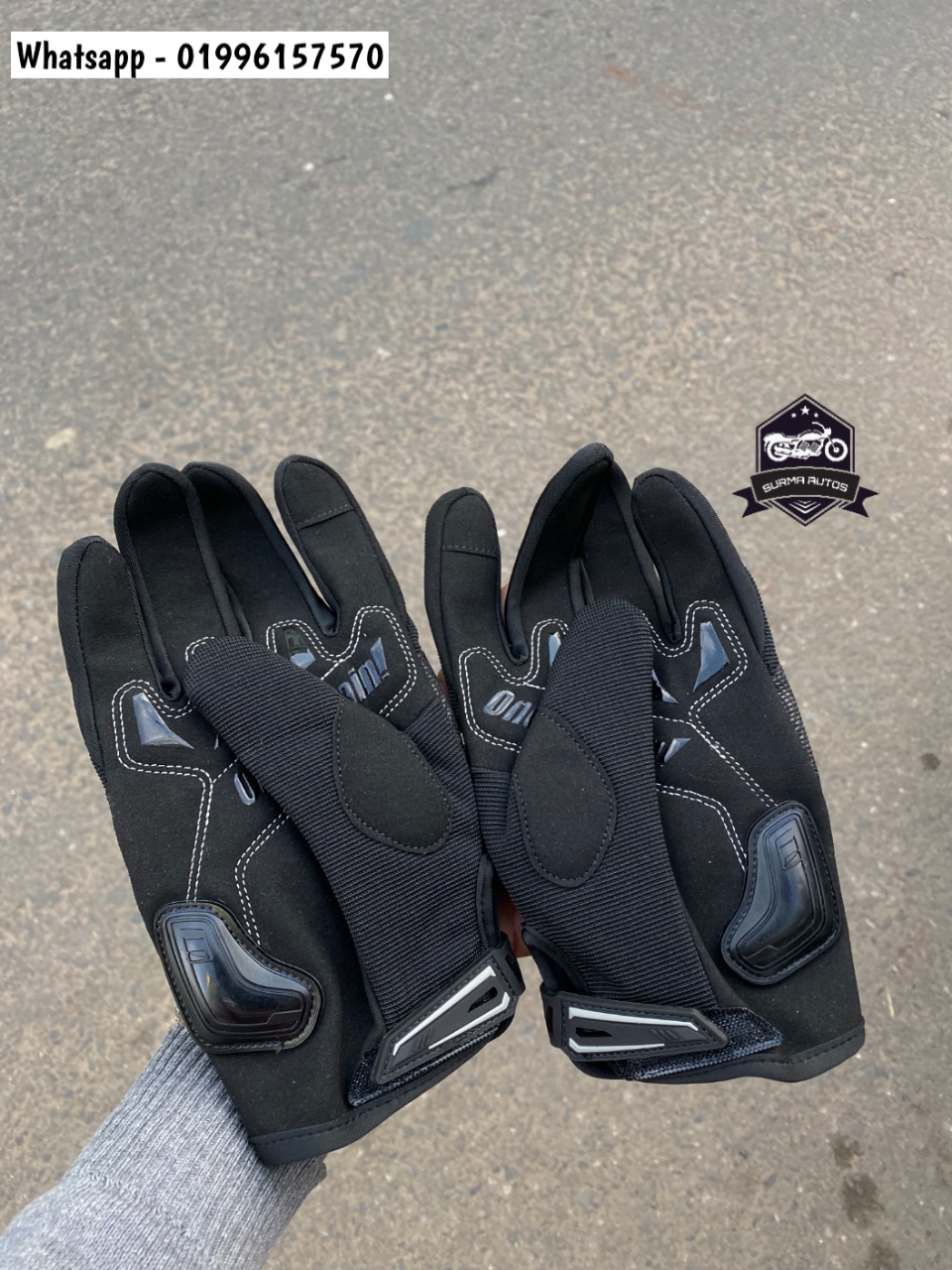 ONES AGAIN Full Finger Motorcycle Riding Gloves - Image 4