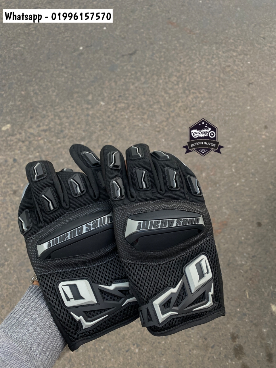 ONES AGAIN Full Finger Motorcycle Riding Gloves - Image 6
