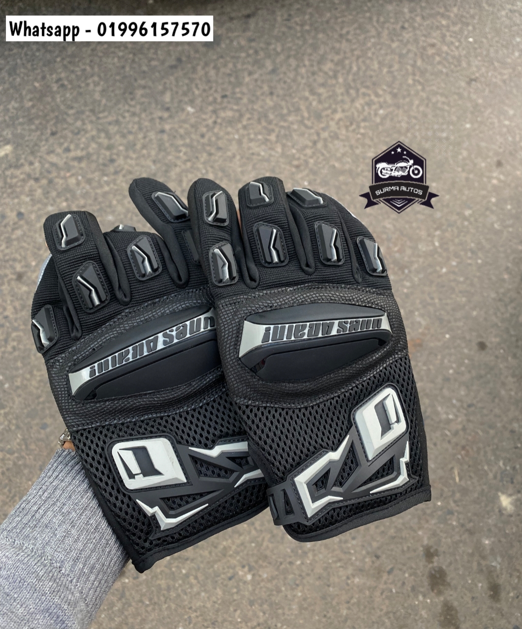 ONES AGAIN Full Finger Motorcycle Riding Gloves - Image 3