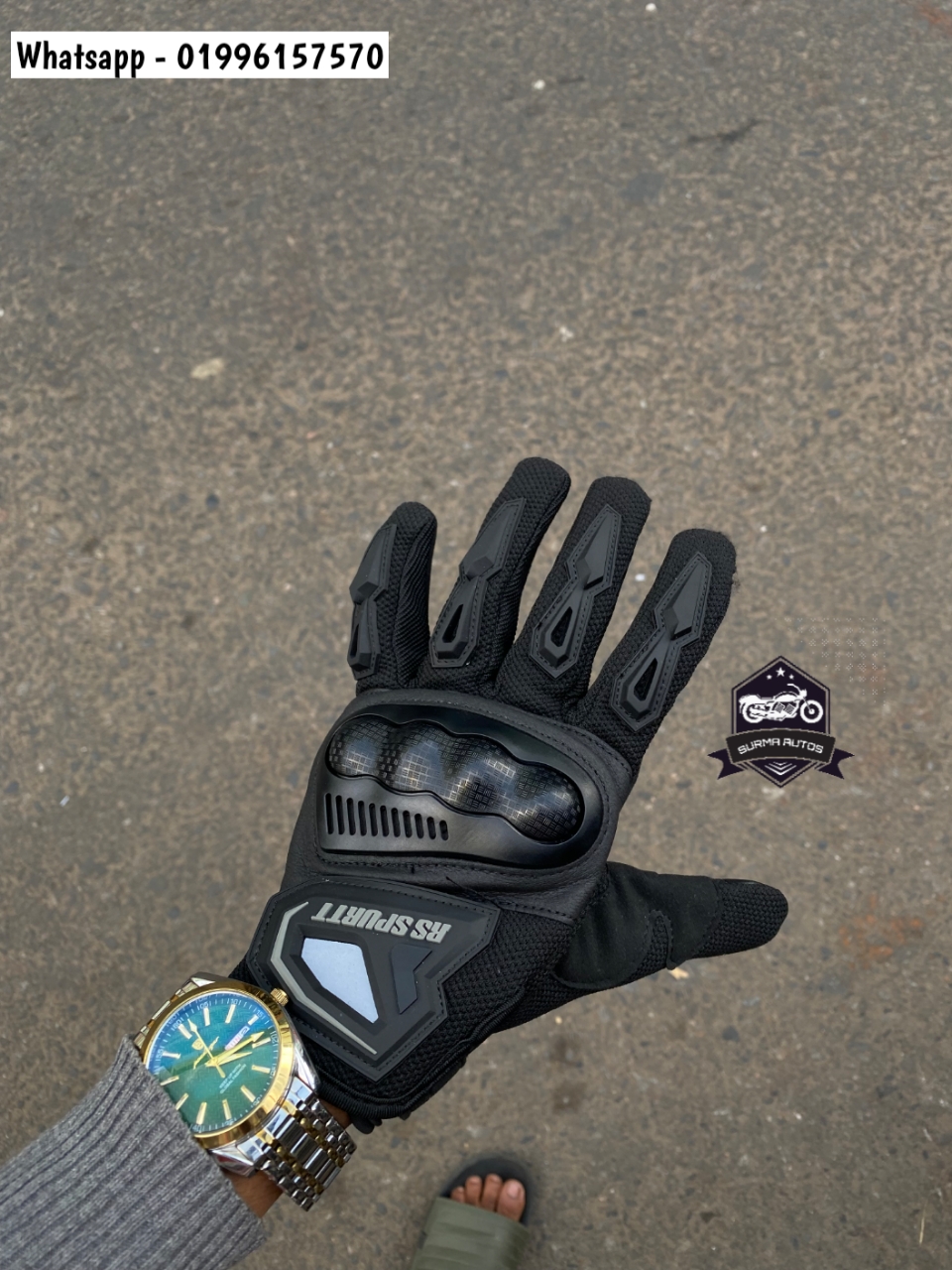RSSPURTT Full Finger Motorcycle Riding Gloves
