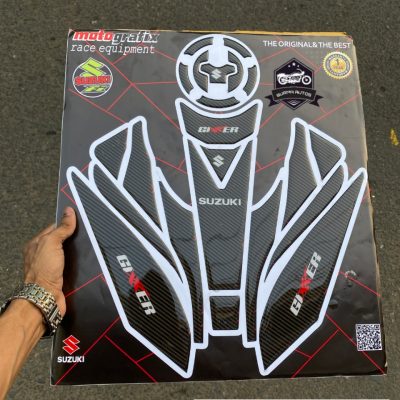 Gixxer FI Full Tank Pad Sticker – Premium Tank Protection Decal