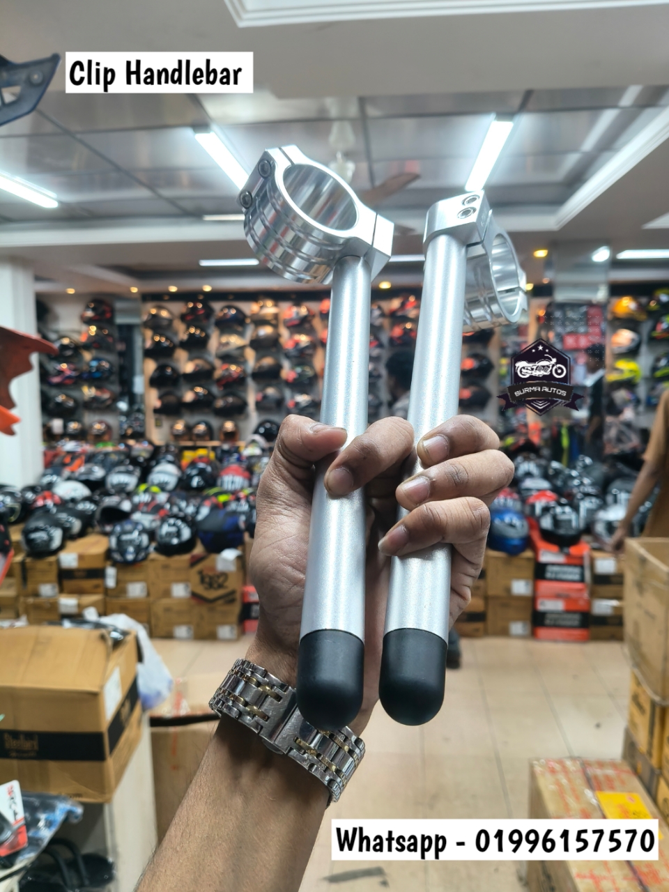 Clip-On Handlebar Set for Sports Motorcycles - Image 2