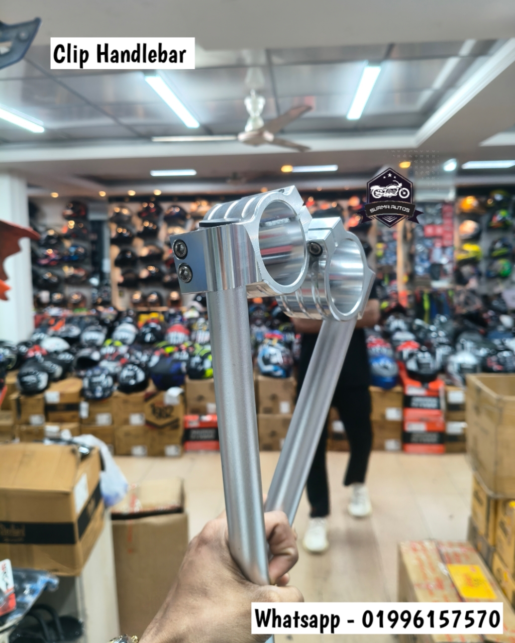 Clip-On Handlebar Set for Sports Motorcycles - Image 6