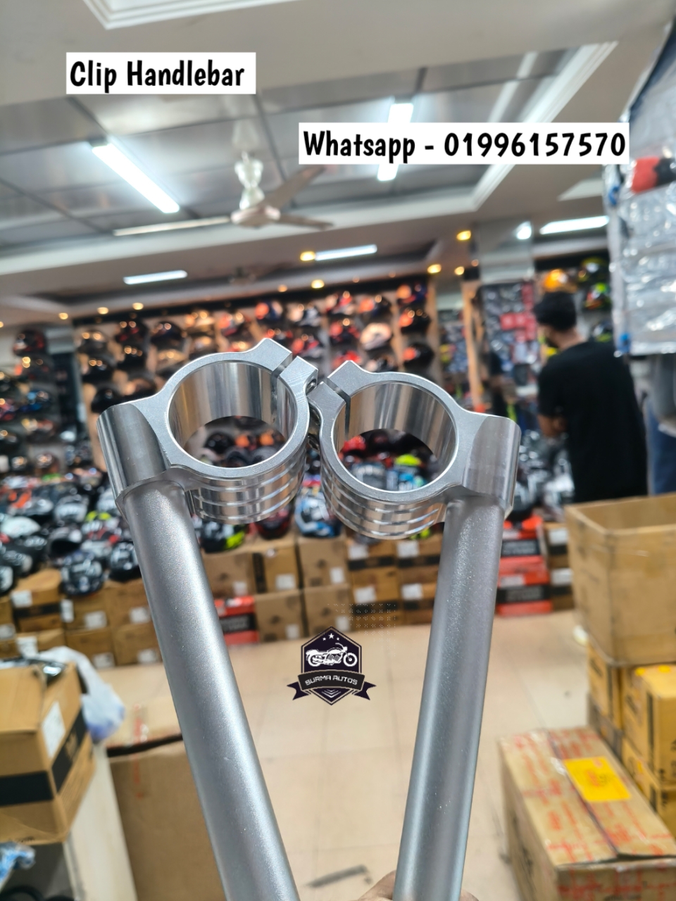 Clip-On Handlebar Set for Sports Motorcycles - Image 4