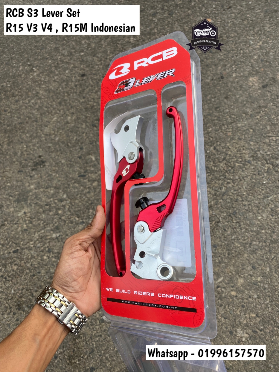 RCB S3 Adjustable Brake & Clutch Lever Set for Yamaha R15 (Indonesian Version) - Image 24