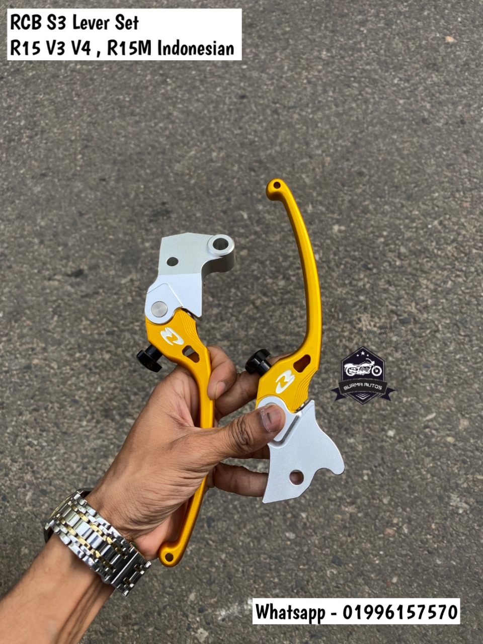 RCB S3 Adjustable Brake & Clutch Lever Set for Yamaha R15 (Indonesian Version) - Image 15