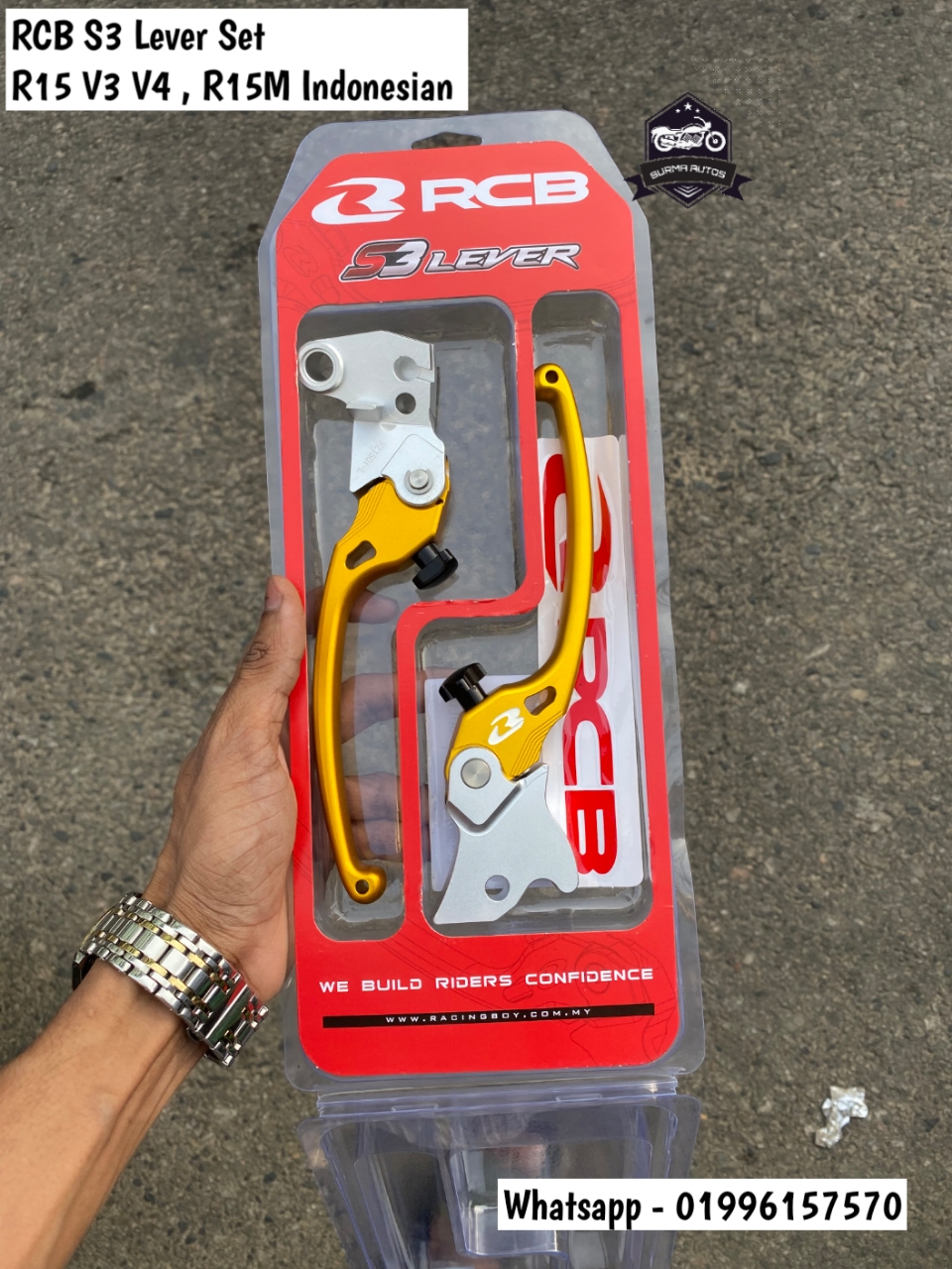 RCB S3 Adjustable Brake & Clutch Lever Set for Yamaha R15 (Indonesian Version) - Image 18