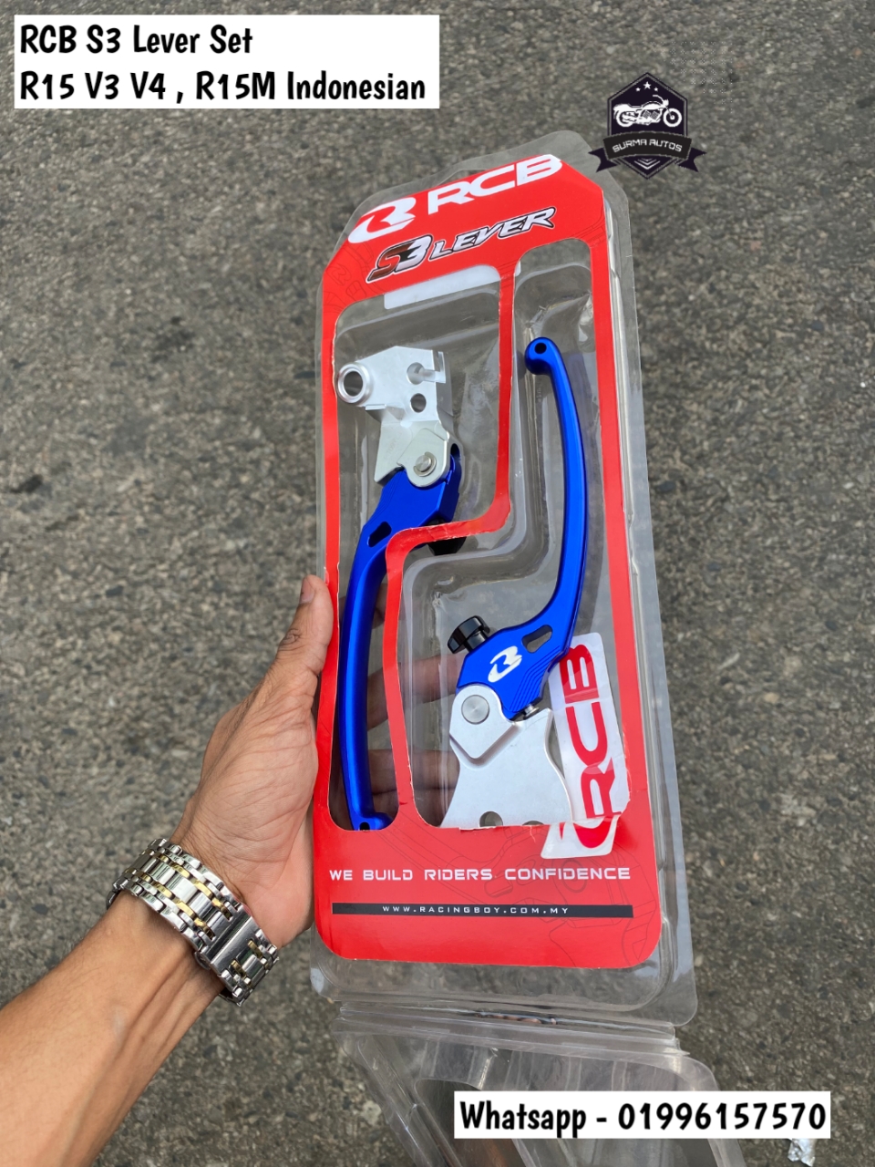 RCB S3 Adjustable Brake & Clutch Lever Set for Yamaha R15 (Indonesian Version) - Image 8