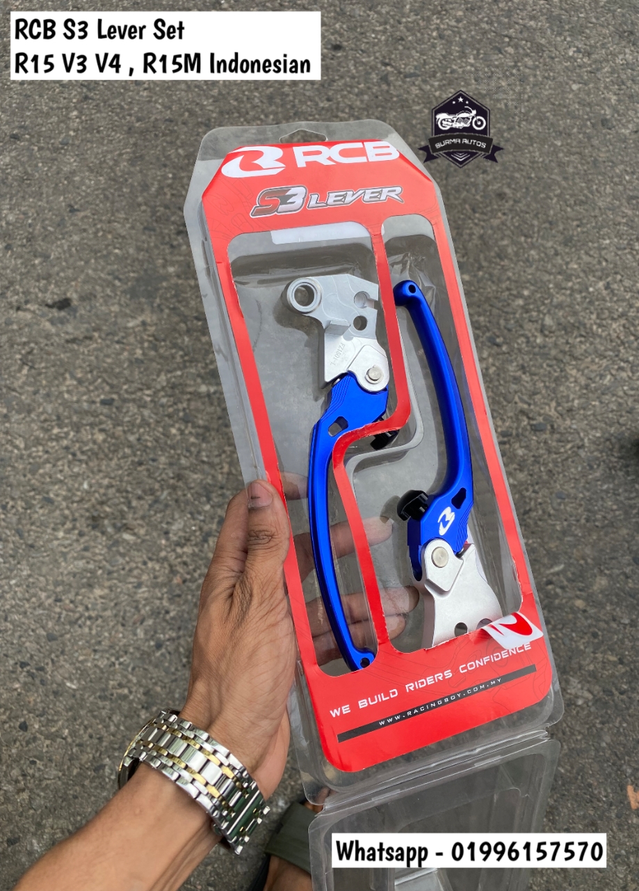 RCB S3 Adjustable Brake & Clutch Lever Set for Yamaha R15 (Indonesian Version) - Image 9