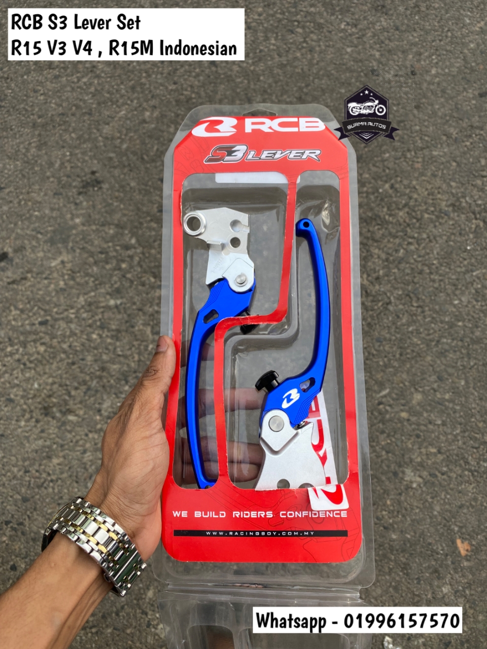 RCB S3 Adjustable Brake & Clutch Lever Set for Yamaha R15 (Indonesian Version) - Image 10