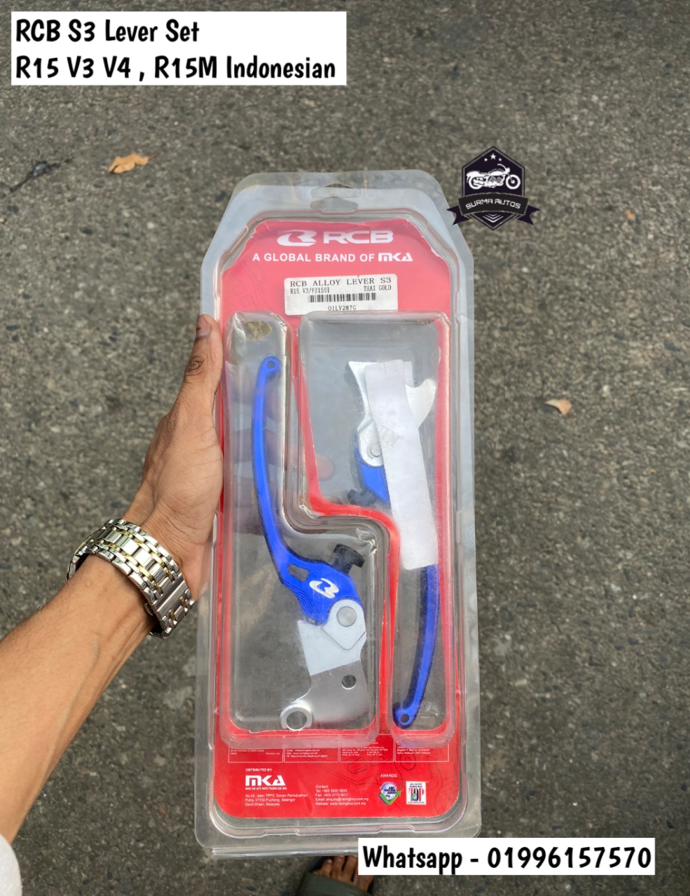 RCB S3 Adjustable Brake & Clutch Lever Set for Yamaha R15 (Indonesian Version) - Image 11