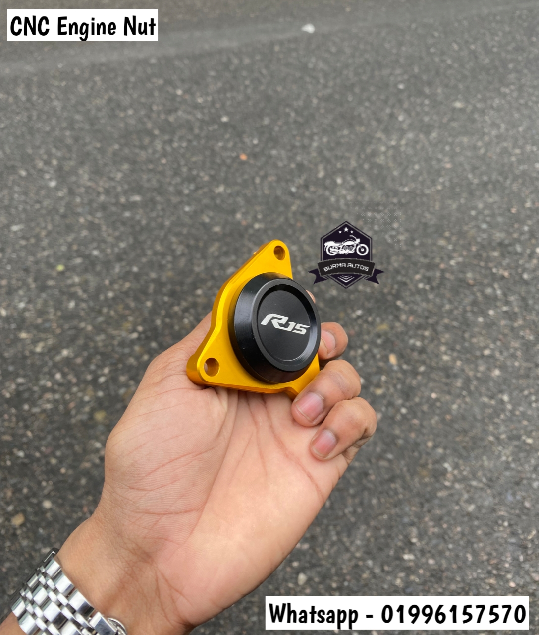 CNC Oil Filter Cover for Yamaha MT-15 / XSR-155 / R15 V3 / R15M / R15 V4 Motorcycle Engine Cover - Image 8